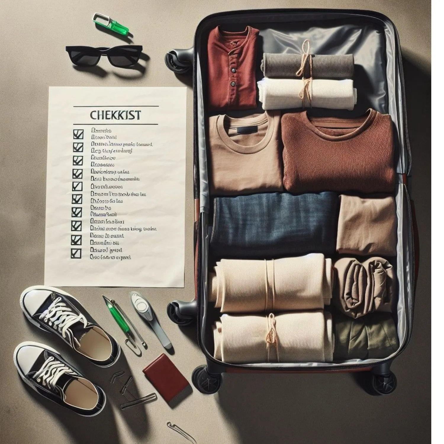 trip packing guide