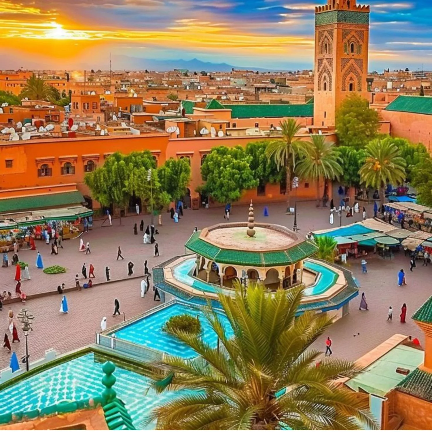 Marrakech City Tour & Souks Exploration