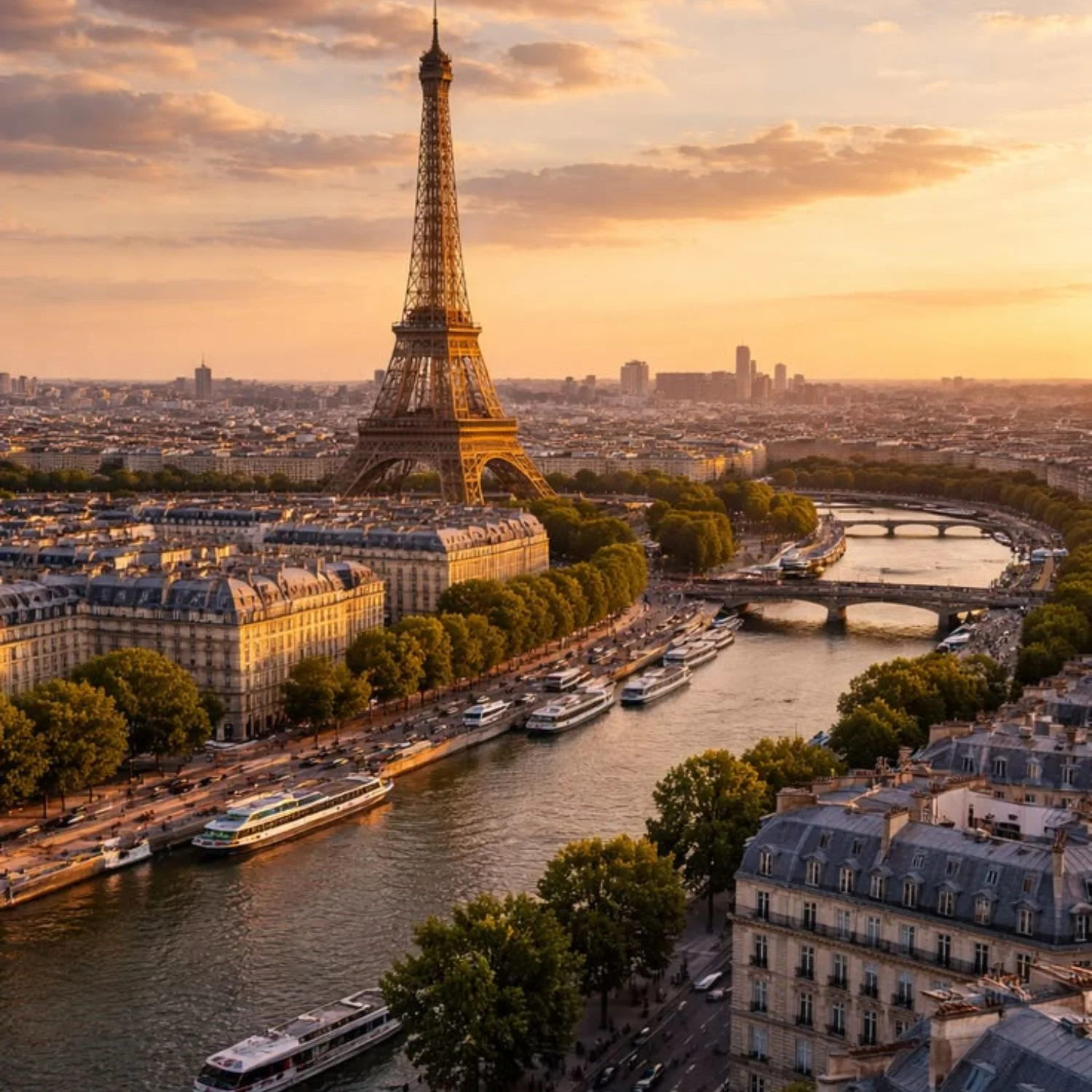 Paris City Tour & Eiffel Tower Visit