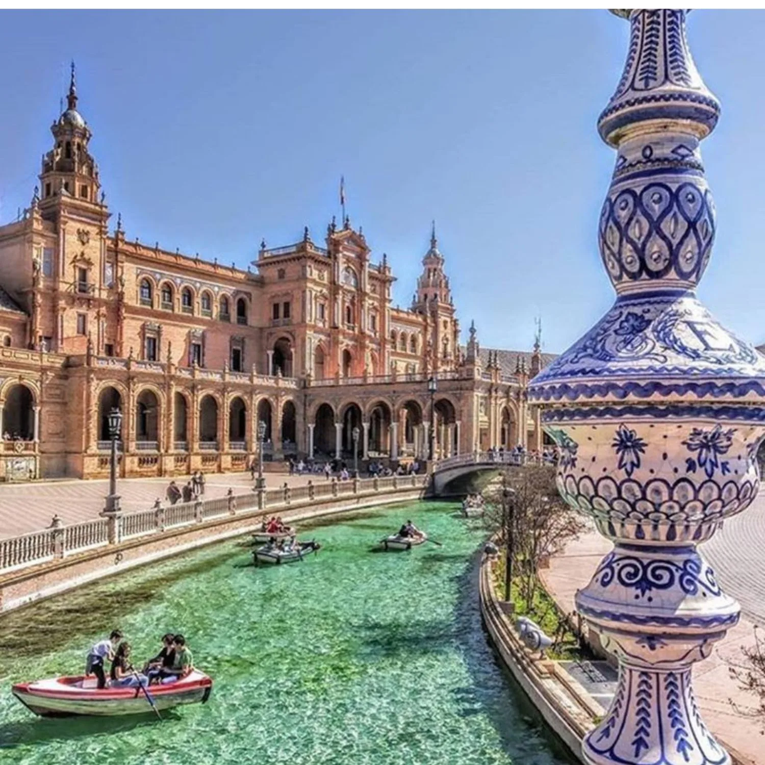 Travel to Seville & Evening City Walk